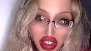 Russian Storyline Full Movie with Glasses and Lipstick
