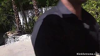 Why Does This Sex Trafficker Bang Tied Up Busty Skinny Blonde In Rough Group Fetish?