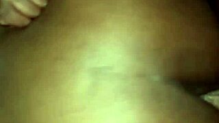 big daddy blasts cumshot on chocolate bbw cheeks after doggystyle pounding