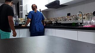 Can I Convince the Employee To Fuck in the Kitchen? Part 1 Reveals All