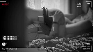 hidden cam catches cheating wife riding dildo