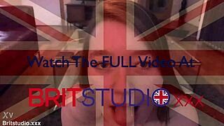 British teen delivers sloppy blowjob and tit wank with cumshot finish.