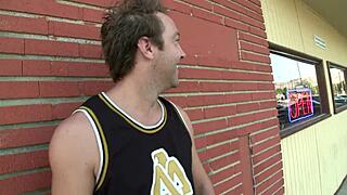 I love fucking blonde milf melanie monroe with big cock blowjob and facial cumshot in lingerie.