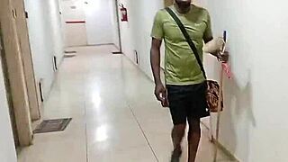 whoa, i hooked up with this hung painter dude, the black guy wrecked my pussy and ass then creampied deep inside