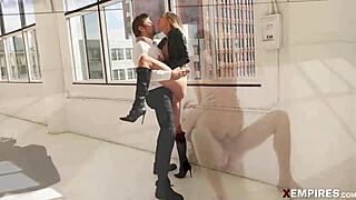 Overwhelmed by Passion as Sexy Blonde Addison Vodka Enjoys Deep Cock Penetration