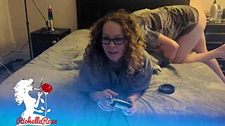 i dominate skinny blonde milf babe in homemade doggystyle creampie with toys