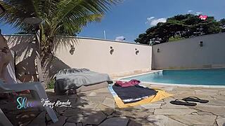 I Asked Pharmacy Delivery Guy to Apply Sunscreen on Me Outdoors