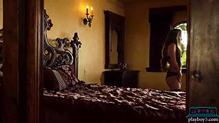 Petite Florida Milf Strips Tight Lingerie and Stockings