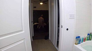 candy cruise gives intense pov blowjob in bathtub with choking gagging deepthroat on big cock