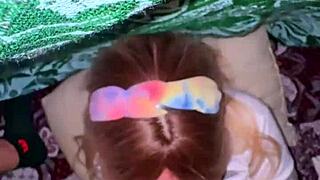 i'm a skinny blonde student licking my not sister's feet and socks after college party