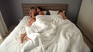 Silent cheating stepmom teases with big tits