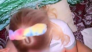 i'm a skinny blonde student licking my not sister's feet and socks after college party