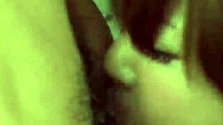 My jaw is so sore from giving the greatest fellate job to this handsome asian female in uncensored jav with big tits blowjob in a threesome group.