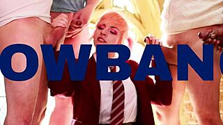 British Nurse Administers Oily Handjob To Patient In Hospital Uniform