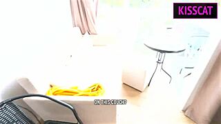 Not son rams big cock into milf's tight pussy in shared dorm bed. Rough holiday creampie follows dirty talk and spooning in bedroom taboo.