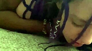 submissive girl moans black lives matter while getting broken in by black cock... oh yeah, that tight pussy and big tits action! 😈