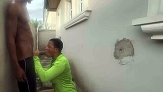 Fat Chocolate Maid Bounces Huge Ass on Hard Cock for Cumshot