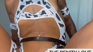 Serenity Love Solo Ebony Compilation With Fat Squirting Big Ass Machine Masturbation