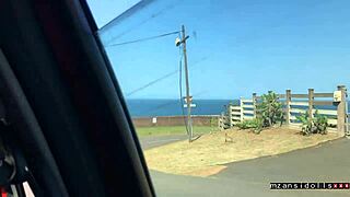 Wild Beach Sex with Wet Tight Pussy Teen!