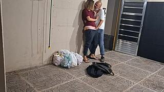 College Students In Costumes Kiss And Fuck Doggystyle In Classroom