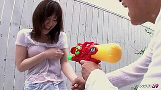 Why did my Japanese big tits step-sister get tricked into wet shirt defloration creampie fuck?