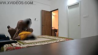 Indian couples fucking missionary style in front of muslim maid jamila!