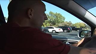 Madelyn Marie is a hot chick with perfect tits who gives blowjob and facial cumshot. She rides cowgirl in pantyhose for handjob action.