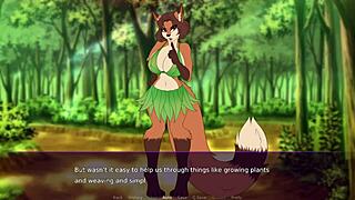 fucked by futa furry fox as stepsis in anime hentai