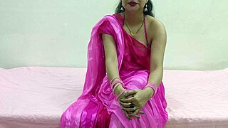 Sexy Indian step sister has hardcore hot sex with her step brother alone at home talking dirty in Hindi