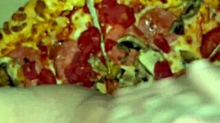 i'm the best amateur in los angeles masturbating with pizza. cum on food for kinky arab fetish with teen 18+ pussy wanting bbc