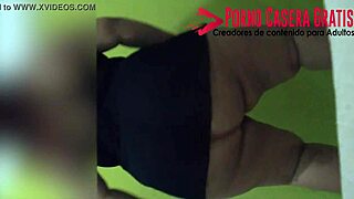 This mature lady with a big butt starts dancing casually without her underwear on. It's all homemade fun from a curvy Latina amateur.