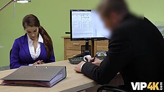 Emotional Czech Teen 18+ Feels Desperation In Loan Agency Casting For Cash