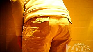 Beautiful Girl With Hair On Pussy Pees Standing