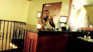 Fat milf wife licks black big cock before interracial rough doggystyle banging on Florida beach