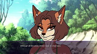 fucked by futa furry fox as stepsis in anime hentai