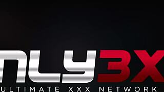 Only3x network presents blonde pornstar Nicole Ray in shaved pussy scene