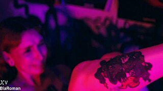 Dominant Bia Roman and Sam Quinn dive into intense foot worship with tickling bondage