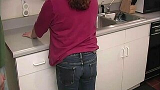 taylor the chubby bbw housewife with saggy tits and big natural assets gets stripped naked in homemade video, then spanked hard and fucked doggystyle with domination and humiliation.