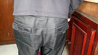 I feel so aroused as this lonely housewife calls the plumber for a fix but ends up with intense rough banging from his monster cock in homemade curvy latina cuckold action.