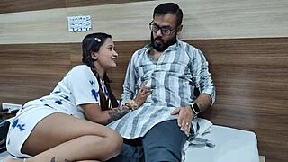 exotic indian girlfriend sudipa with natural tits gets wild on her lover throating cock and riding missionary for a juicy creampie!