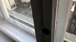 布达佩斯Talias绿洲夫妇激情跨种族瘦熟女骑大黑屌舔屄特写