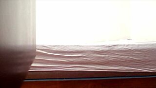 oh man this jovencita begs for small cock in her tight white pussy during christmas solo