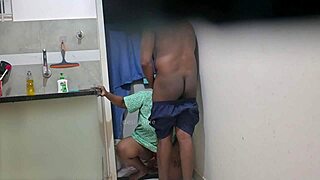 Hey, have you seen this desi maid giving a blowjob on those boobs and cock while sucking tits?