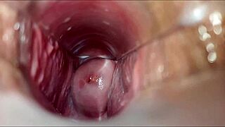 Subtle Vaginal Orgasm Buildup with Speculum Exploration Leading to Intense Release