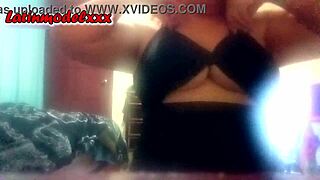 Curvy model poses with big boobs and butt for fans to like and subscribe