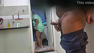 Hey, have you seen this desi maid giving a blowjob on those boobs and cock while sucking tits?