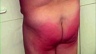 taylor the chubby bbw housewife with saggy tits and big natural assets gets stripped naked in homemade video, then spanked hard and fucked doggystyle with domination and humiliation.