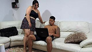 I feel so aroused with this horny bitch loving my cock deep in her mouth