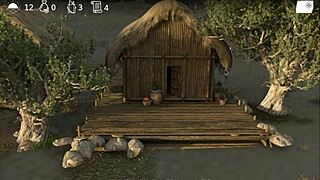 Big cock dominates six porn game with intense cumshot action