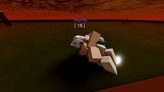 roblox fight goat animations with fishnets in cartoon style